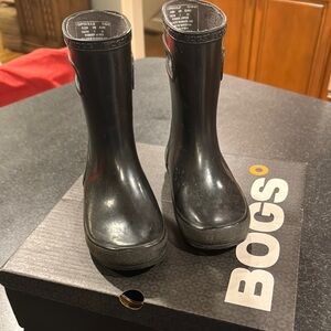 BOGS Black Rain Boots